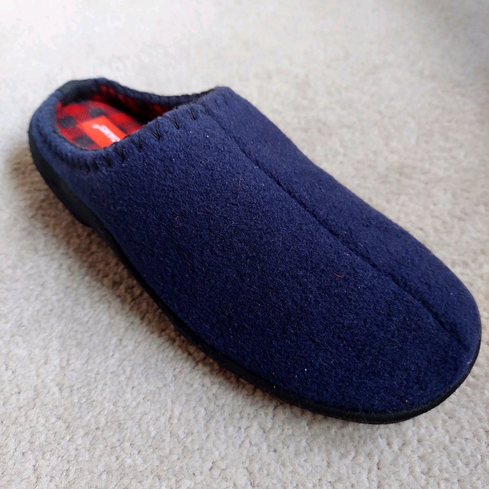 Dearfoams Women's NEW Navy Clog style Slippers Size 6